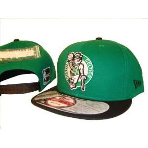   New Era 9Fifty Black & Green Adjustable Snap Back Baseball Cap Hat