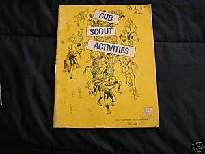 Cub Scout Activities Book BSA 1978  