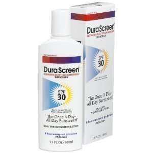  DuraScreen UVA/UVB sunscreen lotion, all day sunscreen SPF 