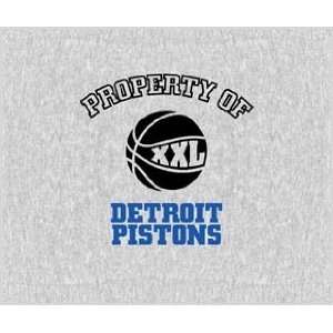   Throw 58x48 Property of Detroit Pistons   NBA Basketball Team Fan Shop