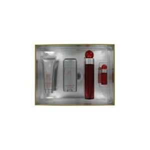  360 Red by Perry Ellis   Gift Set    3.4 oz Eau De Toilette Spray 