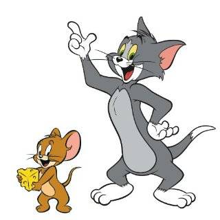  RoomMates RMK1443GM Tom and Jerry Peel & Stick Giant Wall 