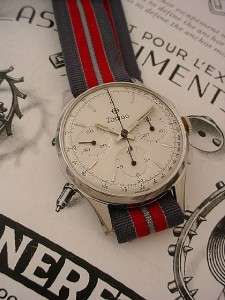 Excellent Vintage Zodiac/Clebar Stainless Steel 3 Regester Chrono 