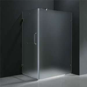  Frosted Glass / Chrome Shower Enclosures 36 x 48 Rectangular 