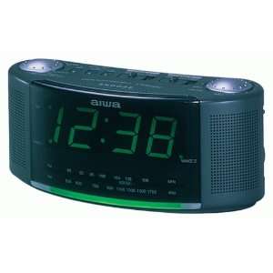  Aiwa FRA505 AM/FM Clock Radio with Display Sensor Control 