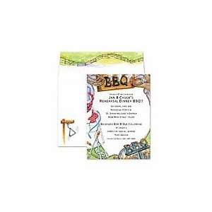  BBQ Invitation Wedding Invitations