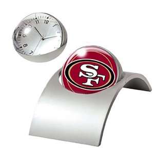 San Francisco 49ers Spinning Clock 