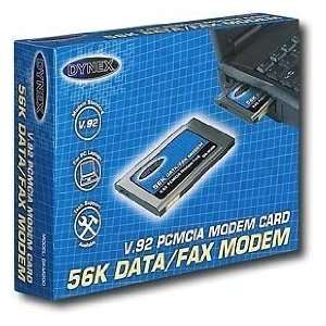  Dynex DX M200 56K V.92 PCMCIA Data/Fax Modem Electronics
