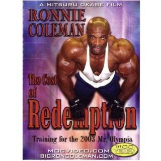 Ronnie Coleman The Cost of Redemption ~ Ronnie Coleman ( DVD   Nov 