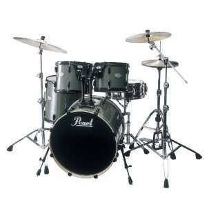  Pearl Vision VX825/B84 Drum Kit, Olive Green (Cymbals Not 