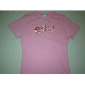 LSU Tigers Girs (Juniors) Pink Baby Doll T Shirt  Sports 