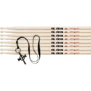  Vic Firth Acces. 4Pr 5A Free Drum Key Musical Instruments