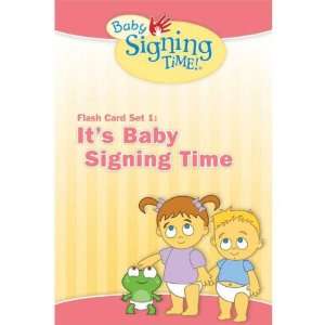  Baby Signing Time Flash Card Set 1 Its Baby Signing Time 