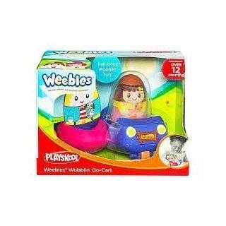 Weebles Wobblin Go Cart Purple with Girl Driver