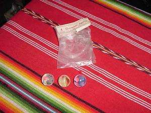 VINTAGE MARBLES CATS EYE SHOOTIES IN BAG CHAMPION USA  
