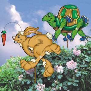    Pattern for Tortoise & Hare Whirligigs Patio, Lawn & Garden