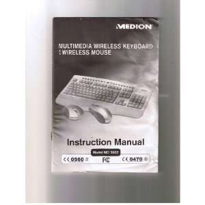    Multimedia Wireless Keyboard with Wireless Mouse Electronics