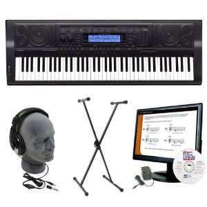  Casio WK500 AZP Personal Keyboard Package with Closed Cup 
