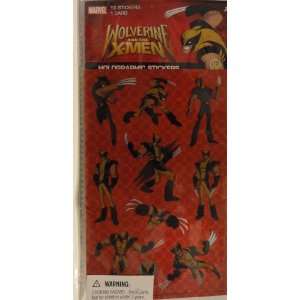   Wolverine and the X men Holographic Stickers   10 Stickers Toys
