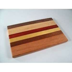  Exotic Wood Cutting Board 8x11.5 Inches