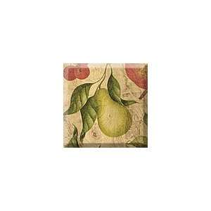   1ea   30 X 100 Leafy Fruit On Wood Gift Wrap